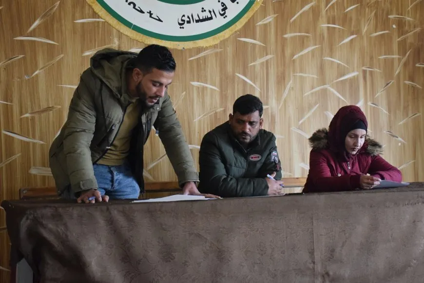  بلدية الشعب في ناحية الشدادي تعقد اجتماعها السنوي