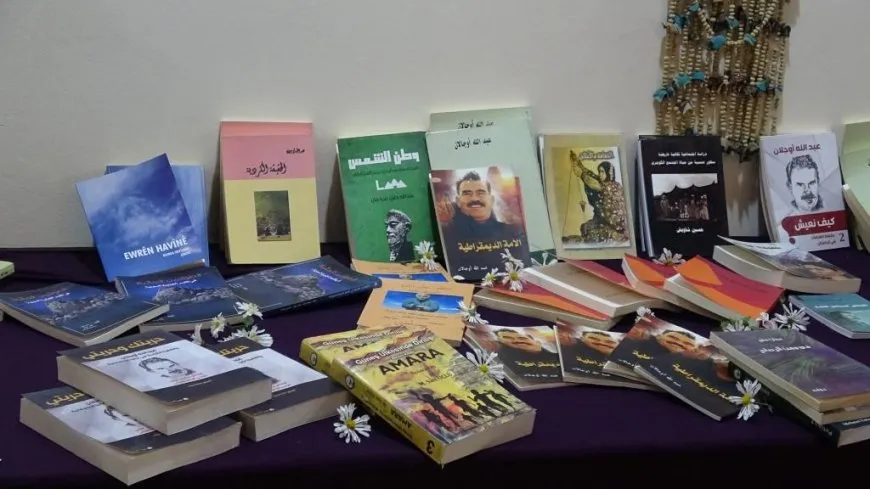 افتتاح معرض لكتب القائد عبد الله أوجلان في الرقة