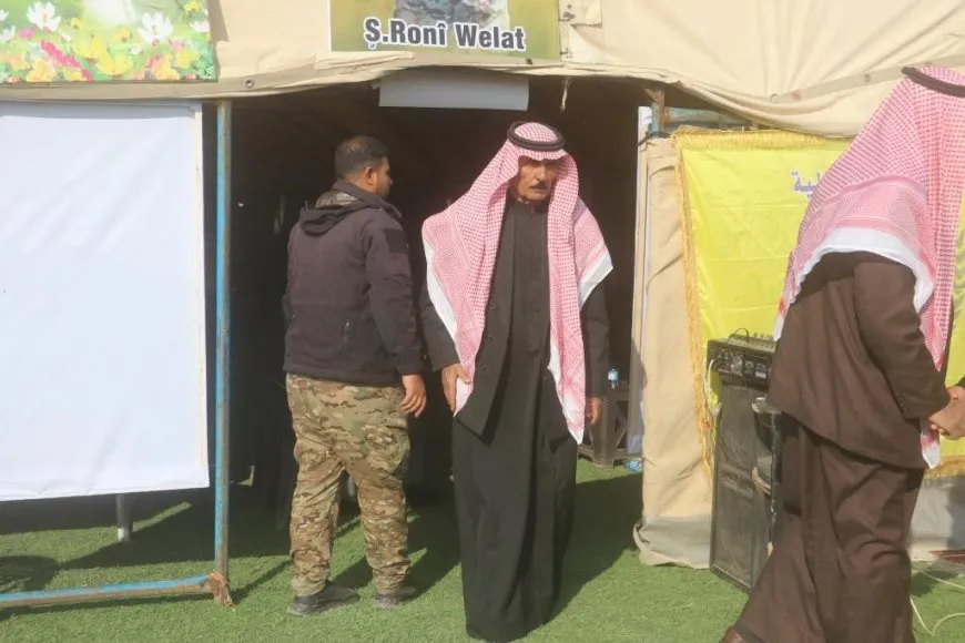 شيوخ ووجهاء عشائر دير الزور يثنون على تضحيات وإنجازات القيادي روني ولات