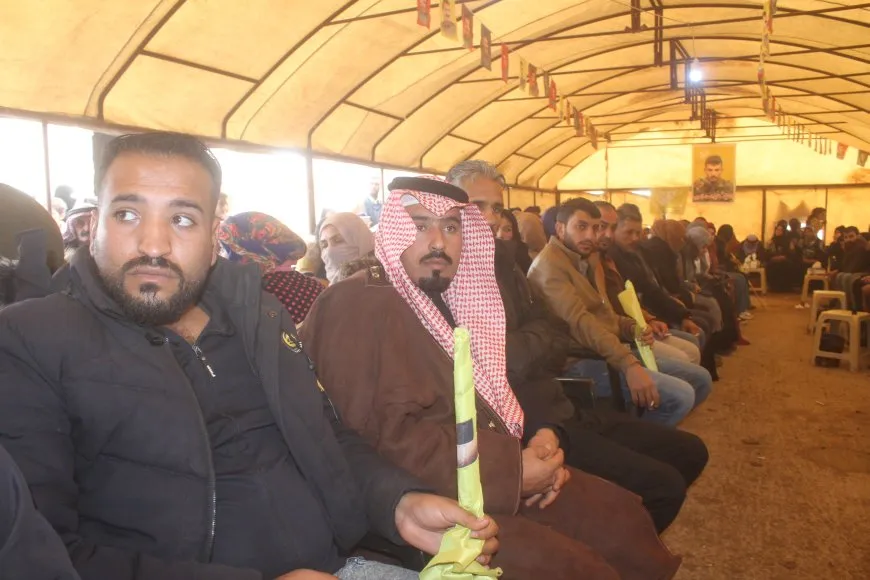 "سنتصدى لهجمات المحتلين عبر تكاتفنا" رسالة أهالي تل حميس تحت خيمة عزاء