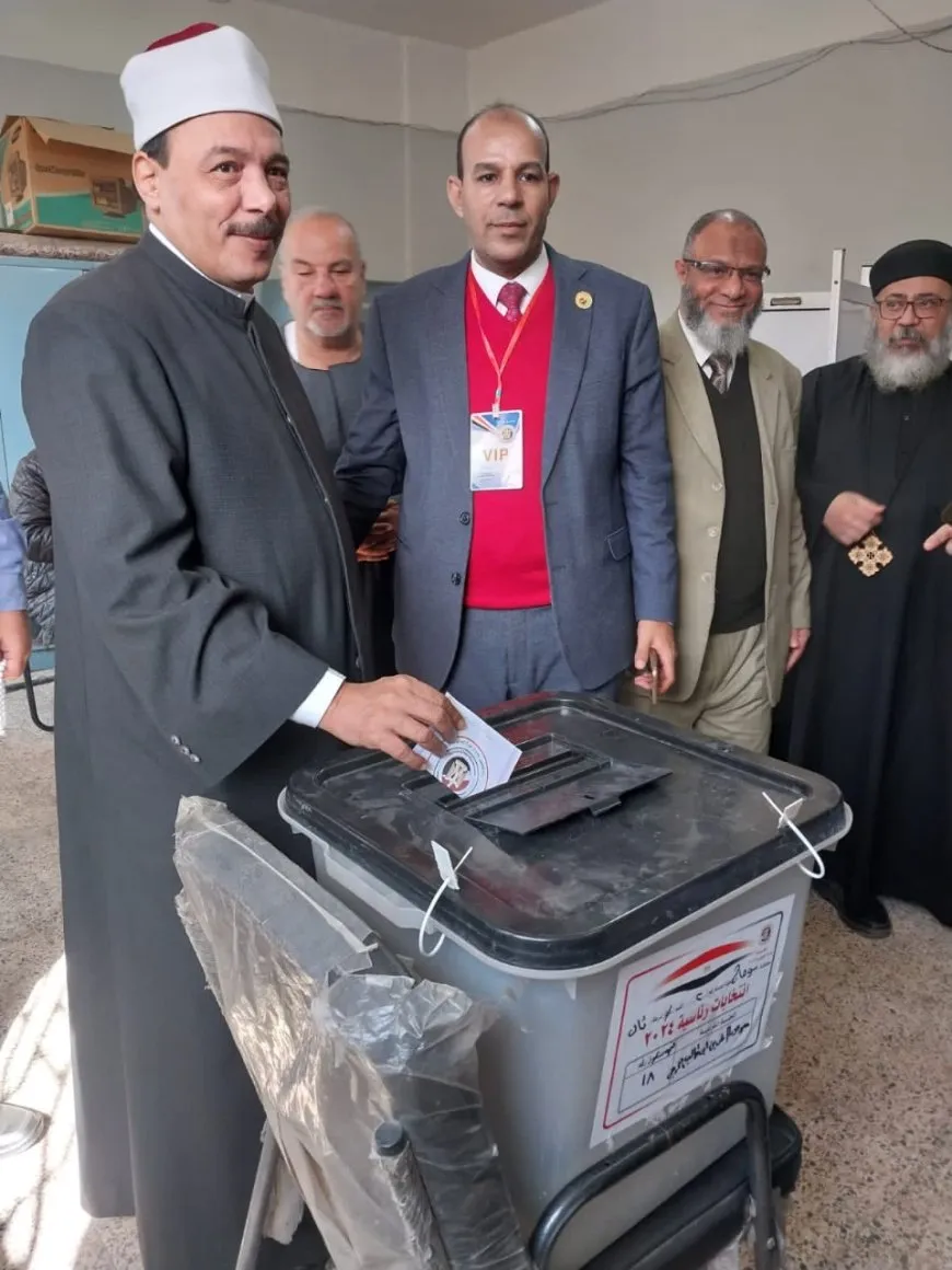 تواصل عمليات التصويت بالانتخابات الرئاسية في مصر