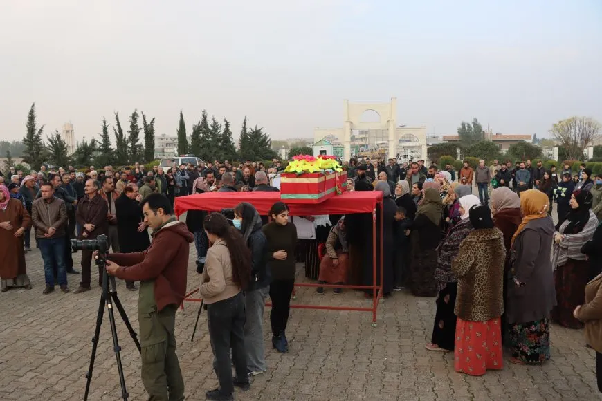 تشييع جثمان عضو قوى الأمن الداخلي في عامودا