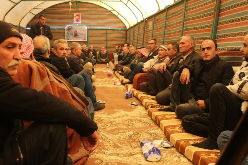 أهالي مقاطعة الفرات يقدّمون واجب العزاء لذوي الكريلا باران مظلوم