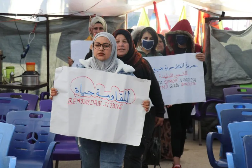 بالتأكيد على تصعيد النضال اختتام فعالية الإضراب عن الطعام في عامودا
