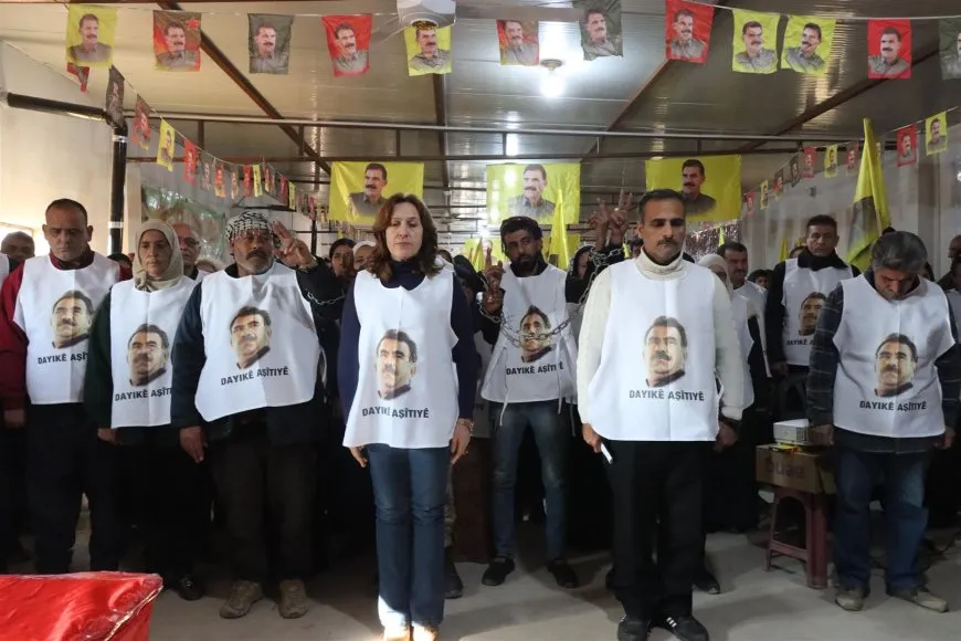 الإضراب عن الطعام وصل إلى الحسكة في مقاطعة الجزيرة