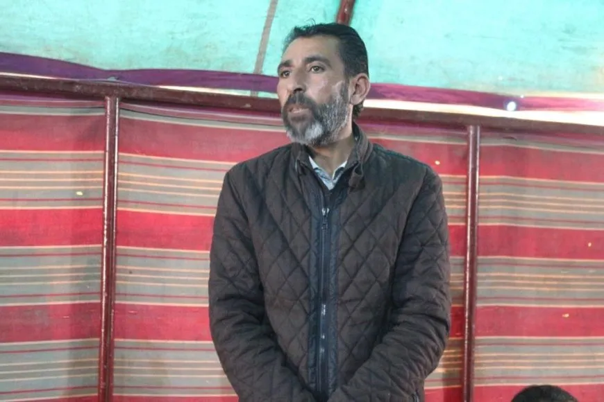 أهالي مقاطعة الفرات يقدمون العزاء لذوي الشهيد محمد‏ ‏