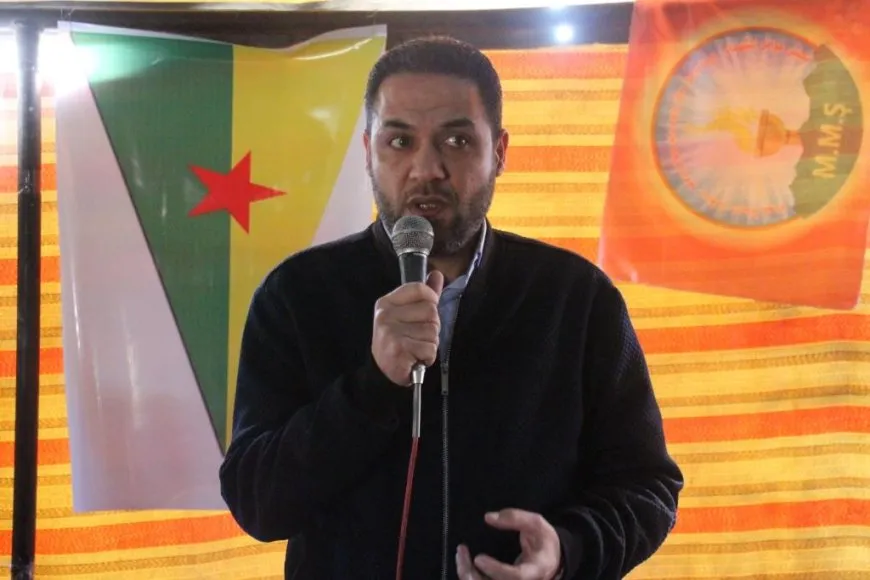 أهالي مقاطعة منبج يقدّمون واجب العزاء لذوي الشهيد آزاد سرب