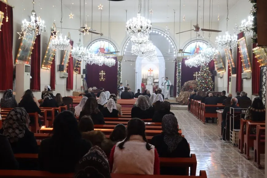 مسيحيو إقليم شمال وشرق سوريا يحتفلون بميلاد السيد المسيح