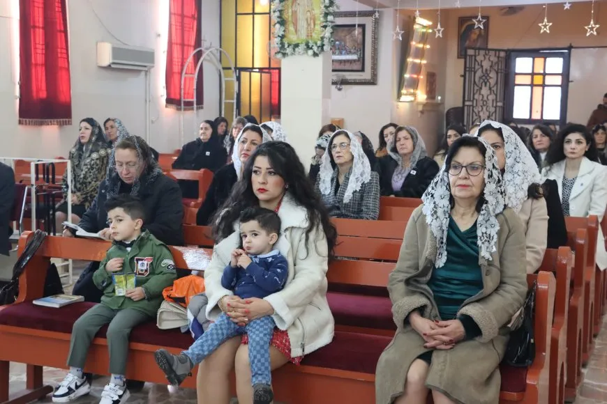 مسيحيو إقليم شمال وشرق سوريا يحتفلون بميلاد السيد المسيح