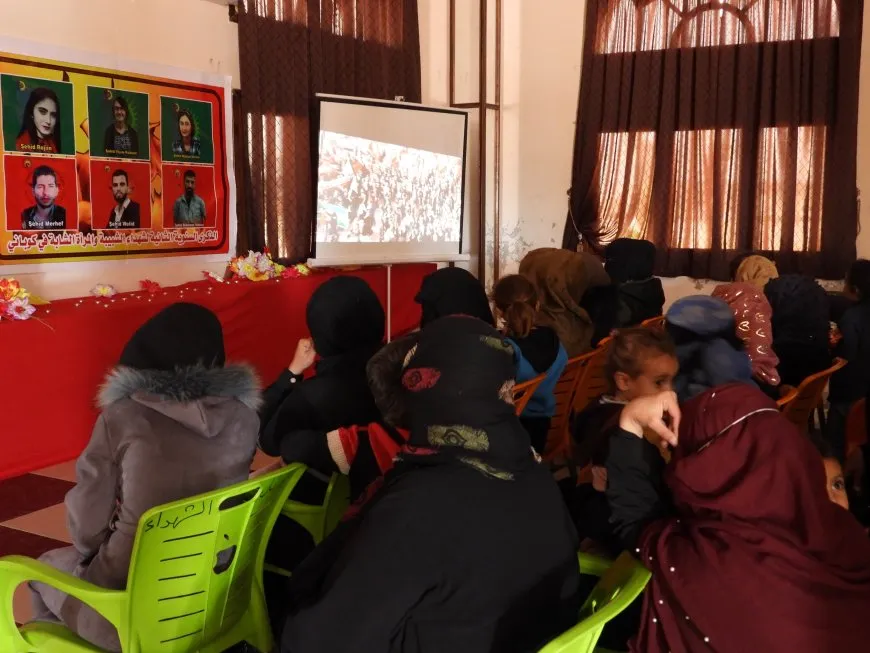 استذكار شهداء الشبيبة الثورية والمرأة الشابة في الطبقة
