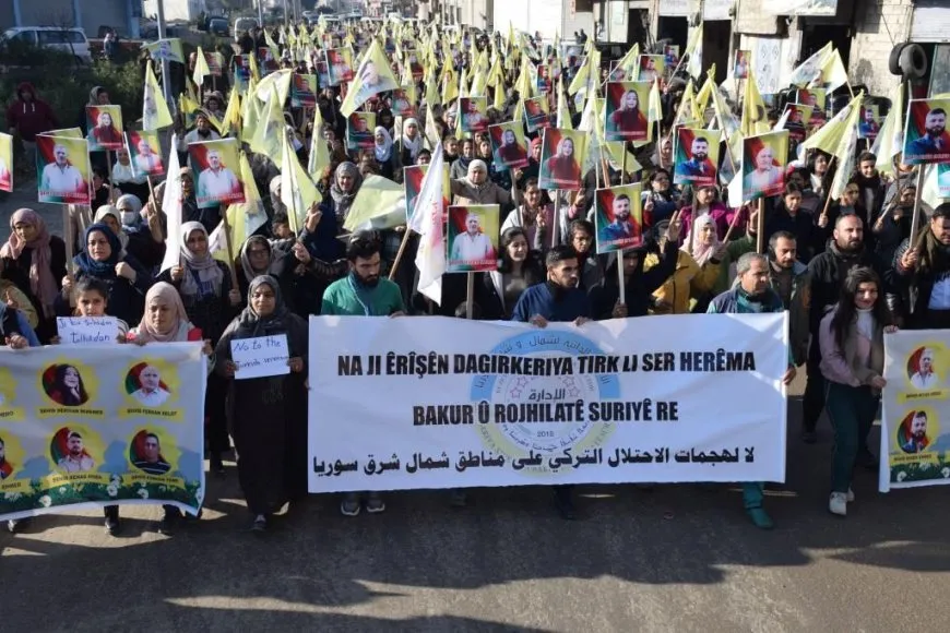 تجدد الاحتجاجات في كوباني على القصف التركي