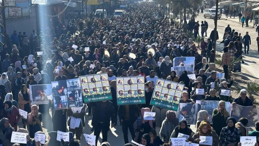 الآلاف في الحسكة يطالبون بفرض حظر جوي على المنطقة