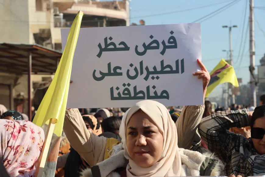 الآلاف يتظاهرون ضد هجمات الاحتلال التركي ويدعون لمقاومة شاملة بوجهها