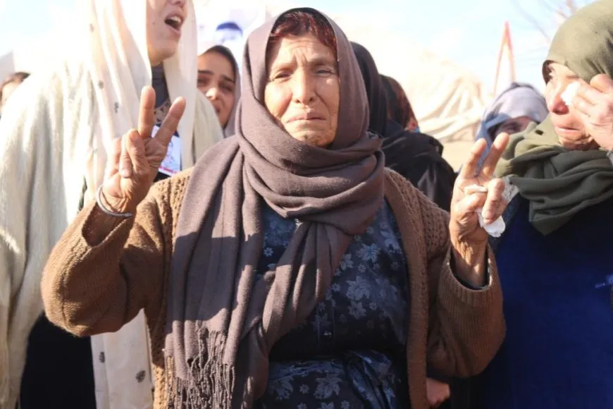 تضامن شعبي مع ذوي شاهين علي شهيد القصف التركي على شنكال