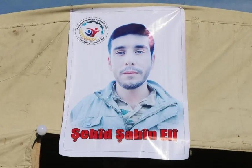 تضامن شعبي مع ذوي شاهين علي شهيد القصف التركي على شنكال