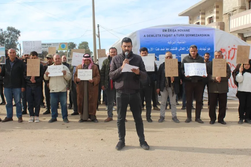 خلال فعاليات منددة بالهجمات التركية "لن نرضخ ولن نتراجع عن حريتنا "