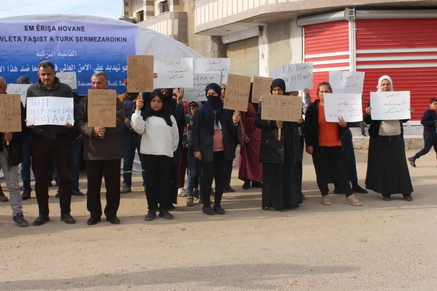 خلال فعاليات منددة بالهجمات التركية "لن نرضخ ولن نتراجع عن حريتنا "