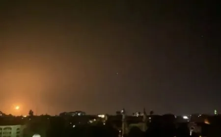 إسرائيل تستهدف عدة نقاط في ريف دمشق