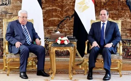 الرئيس الفلسطيني يتوجه إلى القاهرة اليوم