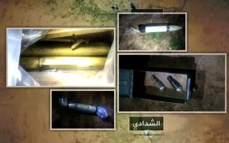 قسد تضبط كميات من الأسلحة والذخائر في مقاطعة الجزيرة
