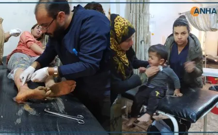 إصابة طفلين وامرأة في القصف التركي على ناحية الدرباسية