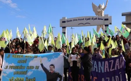 حركة الطلبة الديمقراطيين تطالب بتحقيق حرية القائد عبد الله أوجلان الجسدية