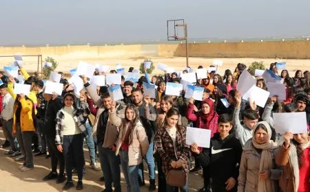 توزيع شهادات الفصل الدراسي الأول في الشهباء