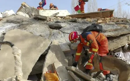 انزلاق أرضي يودي بحياة 47 شخصاً في الصين