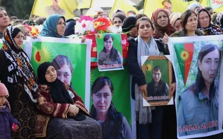 جثمان المناضلة زلال زاغروس يوارى الثرى وسط تأكيد بتنفيذ وصاياها