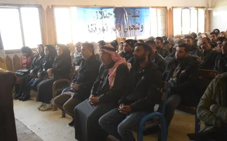 حزب سوريا المستقبل يُطلِع أهالي الشدادي على آخر التطورات السياسية