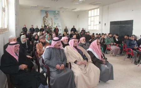 مجلس حزب سوريا المستقبل يعقد اجتماعاً في ناحية الهول