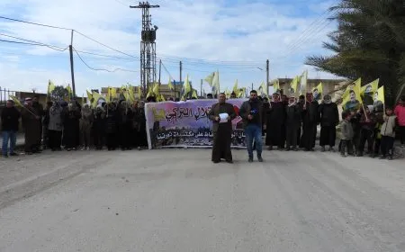 أهالي الطبقة يؤكدون على الحفاظ والدفاع عن مكتسبات الثورة