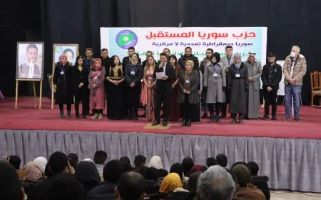 انعقاد المؤتمر الثالث لمجلس قامشلو لحزب سوريا المستقبل