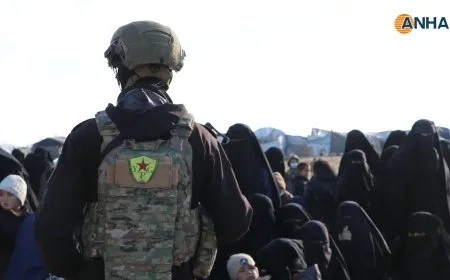عملية "الإنسانية والأمن" مستمرة في مخيم الهول لليوم الخامس على التوالي 