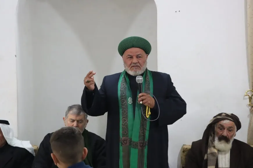 تقديم واجب العزاء لذوي الشيخ عبيد الله القادري الحسيني