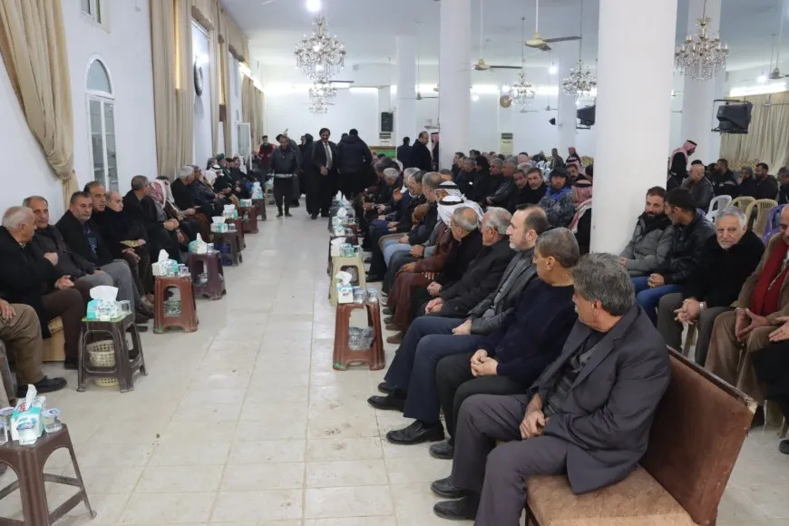 تقديم واجب العزاء لذوي الشيخ عبيد الله القادري الحسيني