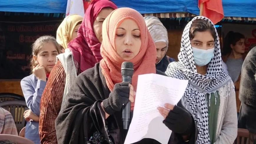 اختتام فعالية الاعتصام في عين عيسى بالتأكيد على مقاومة هجمات الاحتلال التركي