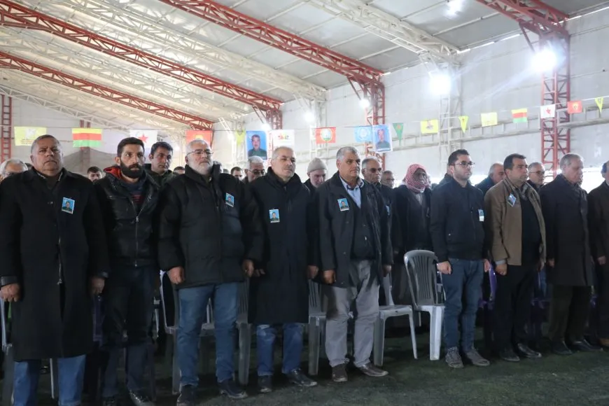 أهالي عامودا يقدّمون واجب العزاء لذوي الشهيد جمعة حسو