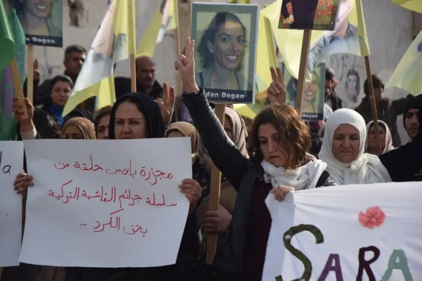 "خالدات في قلوبنا وشعلة ثورتهن مستمرة بثورتنا"