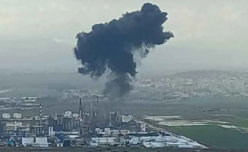 انفجار قوي في خليج حيفا