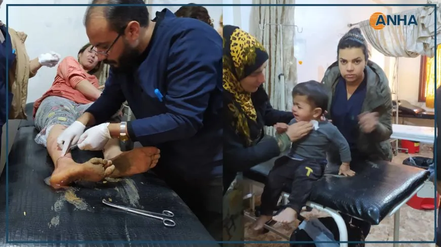 إصابة طفلين وامرأة في القصف التركي على ناحية الدرباسية