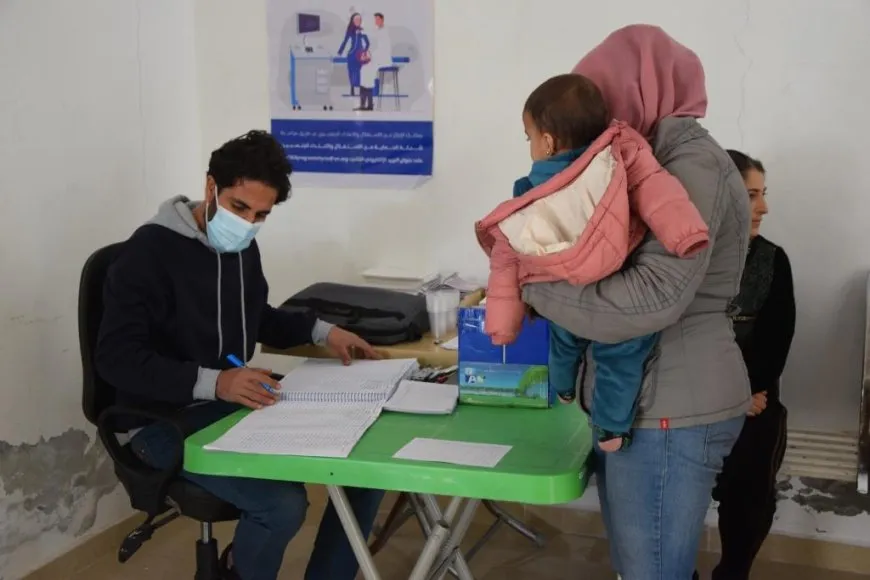 إعادة فتح مركز مشته النور الطبي عقب تدميره من قبل الاحتلال التركي
