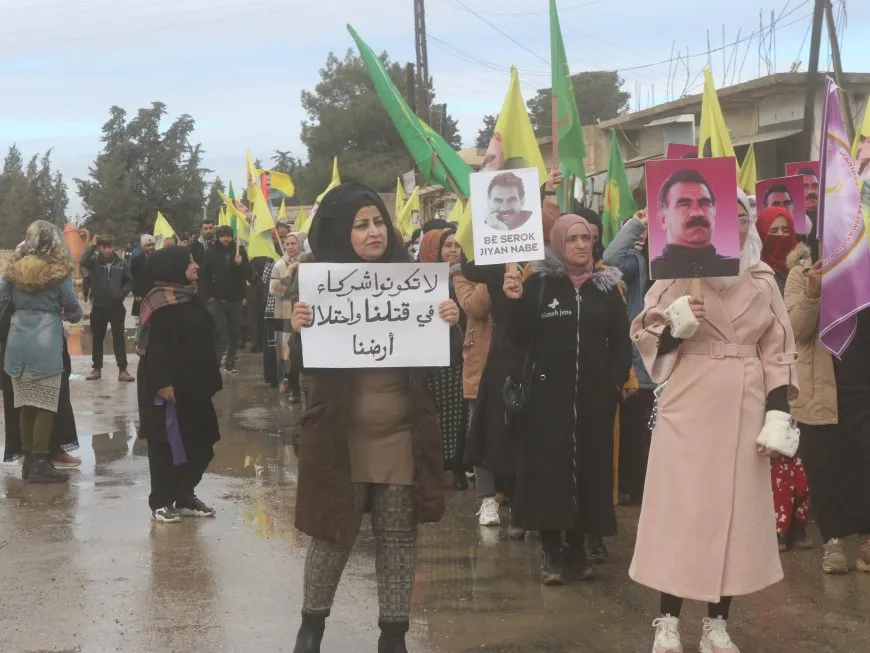 أهالي مقاطعة الجزيرة ينددون بهجمات الاحتلال التركي