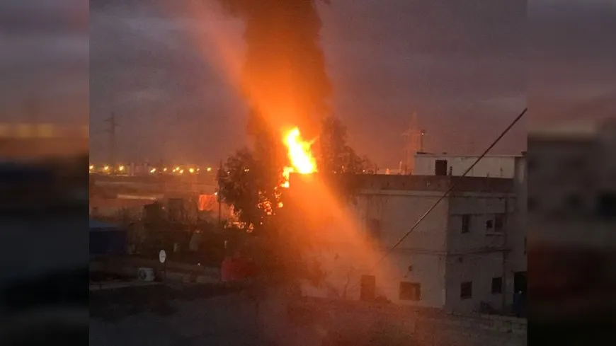 استهداف محطة تحويل كهرباء مدينة قامشلو