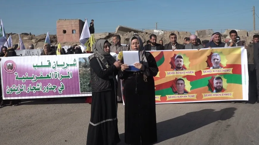 سلسلة فعاليات منددة بهجمات الاحتلال التركي على المنطقة