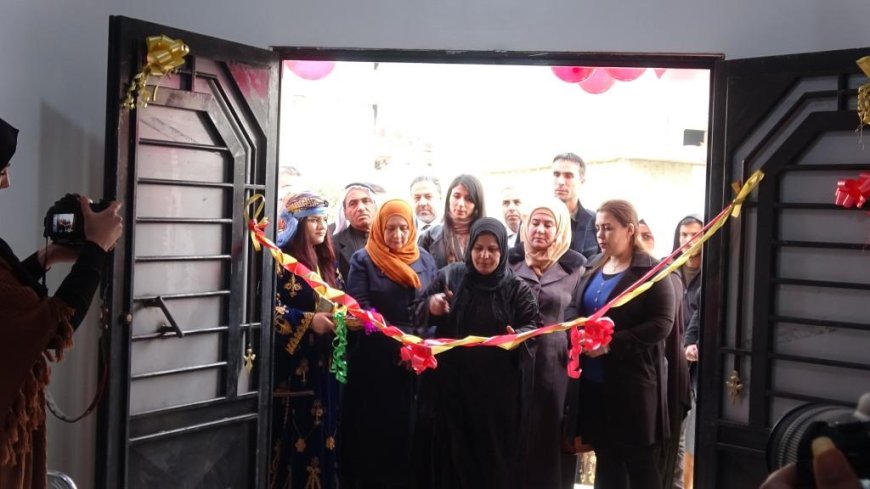 افتتاح مركز الرعاية الاجتماعية في مقاطعة الرقة