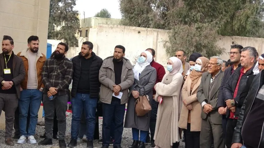 افتتاح مركز الرعاية الاجتماعية في مقاطعة الرقة