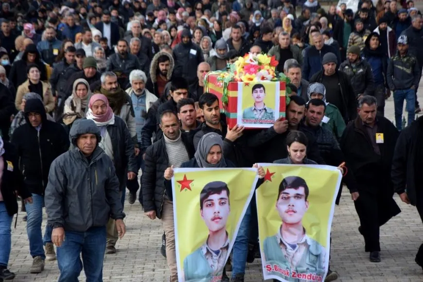 مقاطعة الفرات تحتضن جثمان مقاتل YPG بروسك زندورا