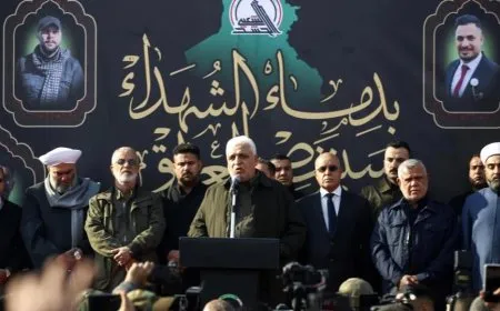 رئيس الحشد الشعبي يطالب بانسحاب القوات الأجنبية من العراق