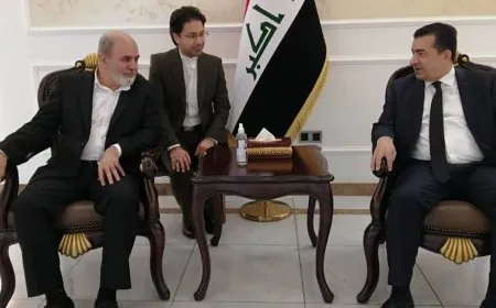 أمين المجلس الأعلى للأمن القومي الإيراني يصل بغداد 